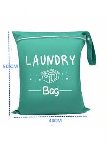 大号旅行洗衣袋，防水干湿两用，可机洗，适用于脏衣服、泳衣、健身服、瑜伽服等，也适用于旅行、宿舍、大学、郊游等场合的洗衣，多种颜色可选，是学校用品、返校季、大学生和日常家居收纳的理想之选。 - 彩色 - 查看 11