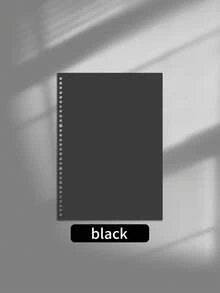 1 Pair Solid Color Waterproof, Anti-Stain Loose Leaf Covers, Available In Multiple Sizes, Colored Loose Leaf Covers, Different Specifications A5/B5/A4 Loose Leaf Covers Back To School,Back To School,School Supplies - Multicolor - View 12