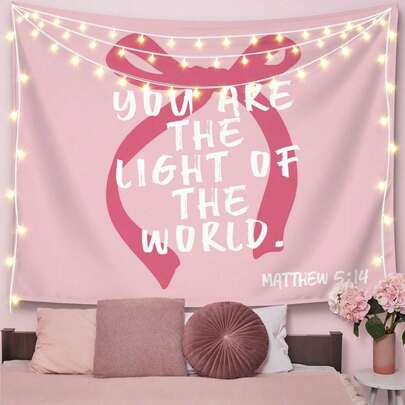 1pc Customizable Tapestry, Can Add Photos And Text, Suitable For Birthday, Wedding, Halloween, Christmas, Party, Father's/Mother's Day, Home Decor, Bedroom Decor, Christmas Decor, Custom Tapestry, Custom Flag, Room Decor, Tapestry, Anniversary, Mother's Day, Birthday, Valentine's Day, Graduation, Father's Day, Wedding, Housewarming