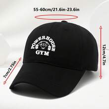 POWERHOUSE Printed High-Quality Baseball Cap, Stylish, Soft, Comfortable, Breathable, Sweat-Wicking, Adjustable, For Outdoor Leisure, Sports, Shopping, And Vacations. - Khaki 1 - View 4