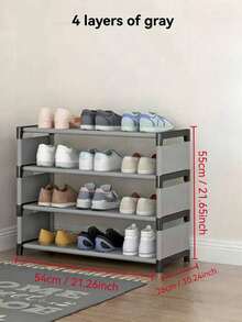 1 Kệ giày đơn giản cho lối vào và hành lang - Tủ đựng giày nhiều tầng tiết kiệm không gian với các kệ mở, khung nhẹ, dễ lắp ráp, lý tưởng cho căn hộ và nhà thuê, giải pháp lưu trữ giày nhỏ gọn giúp kiểm soát sự lộn xộn, giữ cho giày bốt, giày thể thao, giày bệt được sắp xếp gọn gàng, lớp hoàn thiện chống chịu thời tiết, thiết kế tối giản hiện đại tối đa hóa sự tiện lợi khi sắp xếp không gian nhỏ hàng ngày. - Nhiều màu - Xem 7
