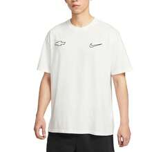 Nike Devin Booker 休闲舒适简约短袖T恤，白色，男款 - 白色 - 查看 1