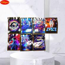 100 Túi Mylar khóa kéo kín mùi, có thể đóng mở lại, túi nhựa cầu vồng hologram laser, túi mini 1g bằng giấy bạc chống thấm nước có cửa sổ trong suốt, túi đựng quà tặng ngày lễ, túi đựng kẹo dẻo. - Nhiều màu - Xem 9