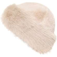 2026Womens Faux Fur Hat Winter Thickened Bucket Hat Warm Faux Fur Hats Plush Mongolian Hats Russian Beret For Women - Coffee - View 2