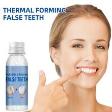 Thermoplastic Beads Teeth Repairu Tooth Filling  Moldable Thermal Beads Teeth Repair  Chipped, Cracked Teeth Realistic And Durable OVIM - 如圖 - 查看 8