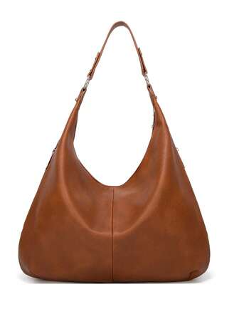 Bolso de hombro de estilo vintage de gran capacidad para mujer, diseño minimalista de moda para ir al trabajo, la escuela, de vacaciones, versátil