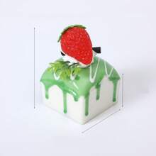 【蛋糕主题捏捏乐 | 立方体造型 | 慢回弹材质】柔软捏捏乐 | 按压回弹顺滑 - 缓解压力，释放怒气，超级满足的捏捏乐系列 - 超柔软慢回弹材质，回弹减压设计，便携式桌面摆件，节日礼物，生日礼物，完美礼物 - 彩色 - 查看 6