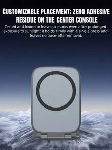 超薄可折叠磁吸手机支架，桌面/仪表盘安装式手机支架，适用于车载导航，兼容、安卓手机，生日礼物，送给家人、朋友的礼物，生日驾车配件，车载手机支架，承重力强。 - 彩色 - 查看 9