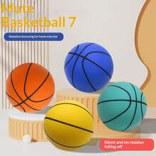 Bóng rổ trong nhà không tiếng ồn mới năm 2026, số 7, bóng xốp, thích hợp cho bé trai và bé gái, tương tác, giao lưu, gia đình, bán chạy, mẫu mã độc đáo, quà tặng cho bạn trai, bạn gái, sinh nhật, tiệc tùng, món quà hoàn hảo. - Nhiều màu - Xem 5