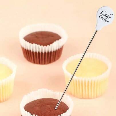 Free Shipping 1 Pieces, Cake Test Needle/Stainless Steel Cake Baking Test Probe/Kitchen Baking Oven Tool, Perfect For Ladies Who Make Cakes