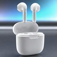 2025新款无线蓝牙耳机，蓝牙5.3入耳式耳机，强劲低音，超长续航，带麦克风，适用于笔记本电脑、平板电脑、智能手机、健身等设备 - 圣诞节/新年礼物 - A2 - 查看 2