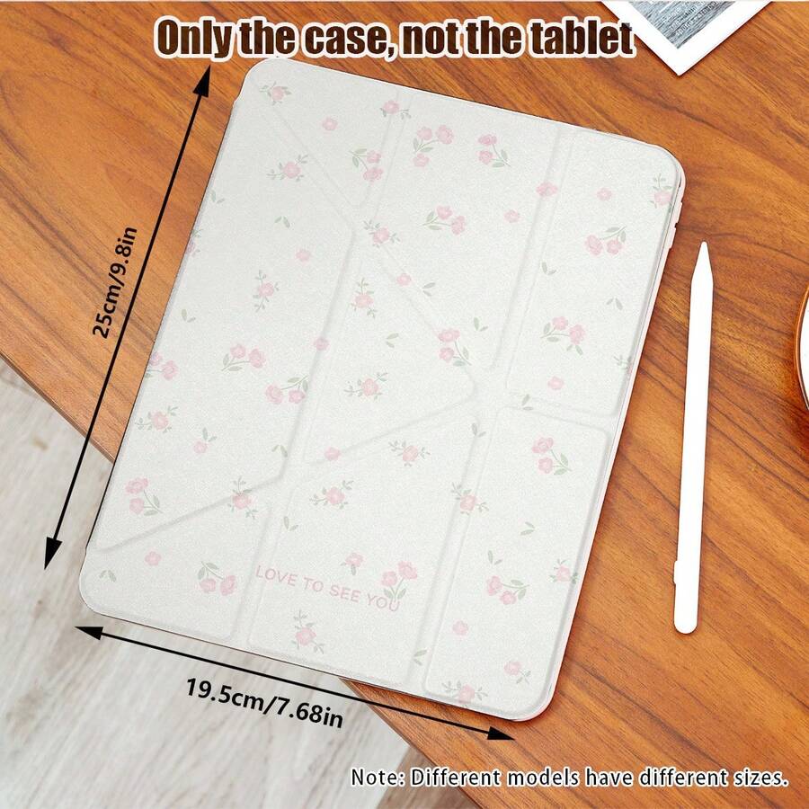 Y-Shaped Foldable Stand, High-Definition UV Printing, 360° Rotatable IPad Protective Case, Compatible With Ipad 11 2025, IPad Air 11/13 2025 M3, IPad Air (M2) 11/13 Inch, IPad Air 4/5/6 10.9inch, IPad Pro 11 Inch, IPad Pro 12.9 Inch, IPad 10.2 Inch, IPad 9th/10th Generation, IPad 10.9/Air5/Air4/(10.9in) IPad Pro 2018(11in) IPad Pro 20/21/22(11in) IPad Air 2024 11in IPad Air6/Air 7 11in 2025 IPad Mini6/Mini7 8.3in IPad 2017/2018/Air1 And Various Models - Multicolor - View 1