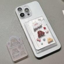 Resin Casting Mold, Silicone Mold Accessories, Teddy Bear & Drooping Ear Rabbit Resin Liquid Mold, Resin Keychain Silicone Mold, Resin Mold - Silicone - View 1