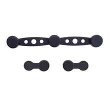 3pcs Air Fryer Magnetic Silicone Clips - Heat Resistant Up To 464°F (240°C), Non-Scratch Baking Paper Liner, Universal Fit For All Air Fryer Basket Edges, Easy To Clean Air Fryer Accessories - Multicolor - View 13