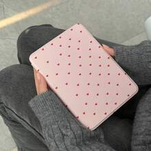 兼容 Kindle 电子阅读器的保护套，手持书本造型，红色爱心图案，适用于 Kindle Paperwhite 5/6/7 代、Paperwhite 10/11/12 代、Kindle (Colorsoft) 10/11/12 代及其他热门型号，Kindle 配件/情人节礼物 - 彩色 - 查看 18