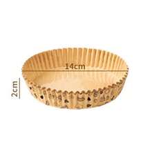 空气炸锅烘焙垫纸，防油防水防油不渗漏，适用于烤箱/微波炉/空气炸锅，加厚耐热，披萨/烘焙用油纸，专用空气炸锅纸，厨房烘焙纸