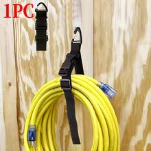 1条17.7英寸重型收纳带，适用于花园水管和车库使用。便携式重型收纳带，带魔术贴手柄，用于固定重物、电缆和电线。 - A - 查看 4