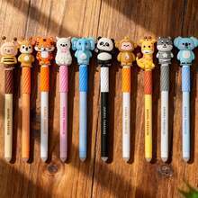 10pcs New Animal Shaped Erasable Ballpoint Pens; 0.7mm Blue Ink Refill; Smooth Writing Erasable Pens; Diverse Styles, Best Choice For Writing, Suitable For Students, School, Notes, Office Use, Gifts For Friends, Classmates, Birthday, School Supplies, Christmas, Valentine's Day - Blue - View 3