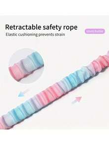 1条全新可伸缩弹性宠物车载牵引绳，安全牵引带，猫狗外出必备用品 - 彩色 - 查看 7