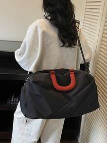 Dedoo Bolsa Tote Feminina 2026, Bolsa de Viagem de Grande Capacidade, Bolsa de Bagagem de Alta Qualidade com Separação Seca e Úmida, Bolsa Esportiva e de Academia, Bolsa Duffle, Bolsa de Viagem, Organizador de Viagem, Essenciais de Cruzeiro, Essenciais de Férias, Itens Essenciais de Viagem para Homens e Mulheres - Preto - Visão 7