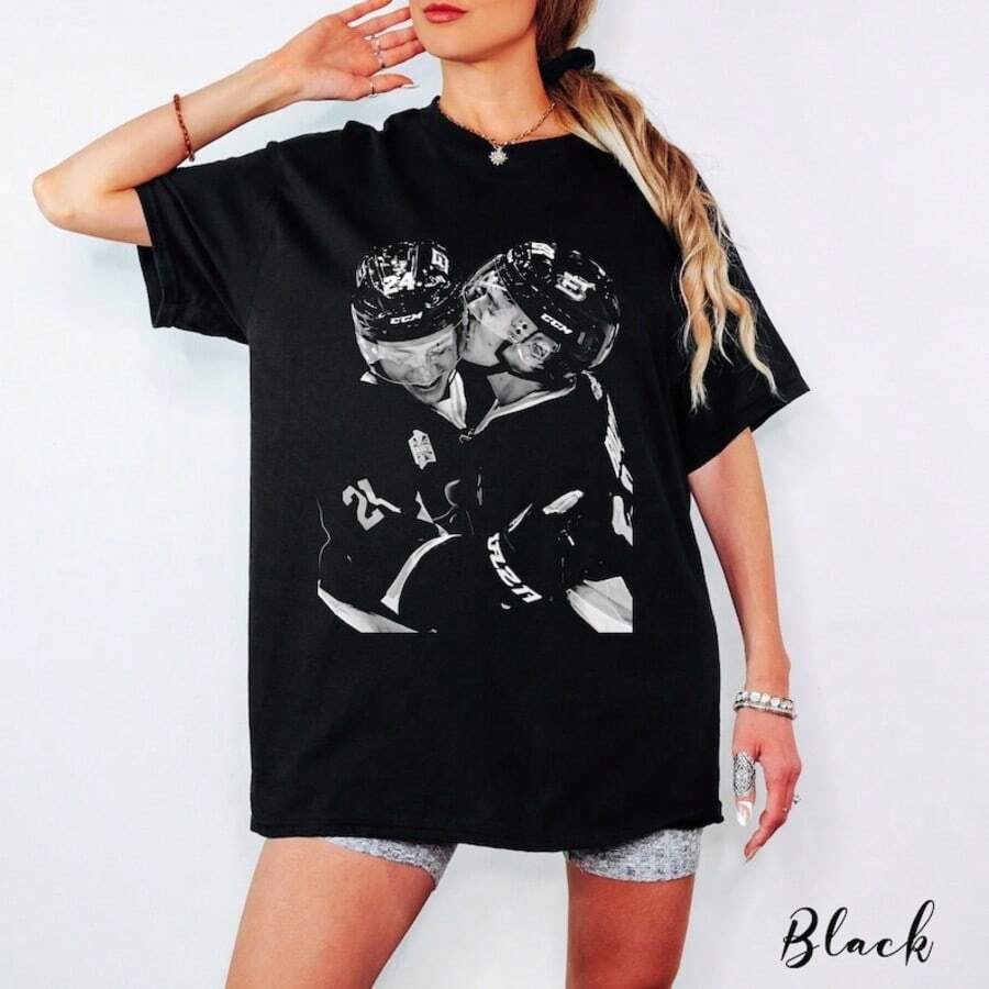 Ilya Rozanov And Shane Hollander Shirt, Heated Rivalry Inspired Shirt, Hudson Williams Merch - Black - View 1