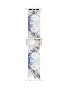 1条可调节尼龙印花表带，适用于42毫米、44毫米、45毫米、49毫米手表，兼容 Ultra/SE/8/7/6/5/4/3/2/1 - 彩色 - 查看 6