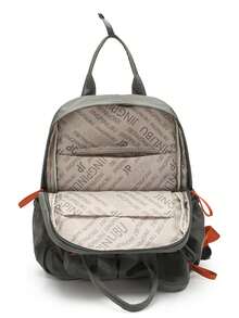 Women's Lightweight Waterproof Backpack With Detachable Pouch - Multi-Pocket Casual Daypack For Travel & Daily Use - Multicolor - View 6