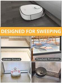 1pc 90cm X 5cm/7.5cm Multi-Purpose Threshold Ramp, Self-Adhesive Door Threshold Ramp, Anti-Slip, Suitable For Sweeping Robots, Shopping Carts, Bicycles, Wheelchairs - Ideal For Indoor Threshold Inclines