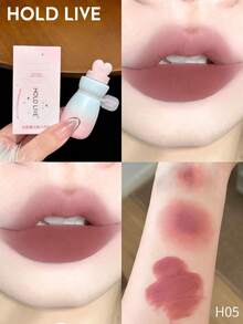 HOLD LIVE Wish Magic Matte Lip Gloss H05, Autumn/Winter Atmosphere Milk Coffee Color - H05 - View 1