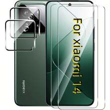 4pcs Screen Protector Film For Xiaomi 15/15T/15T Pro/14/14T/14T Pro/13/13T/13T Pro Smartphones Screen Protection Essentials, Applicable To Daily Shield, Office, Home Daily Shield Office Home Phone Screen Protector Phone Accessories Waterproof Shockproof Anti-Fall Scratch Resistant - Clear - View 8