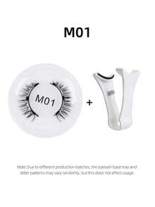 1 对磁性眼线笔和睫毛套装，易于使用，无需胶水，可重复使用假睫毛工具，适合旅行、商务旅行、约会、酒店 - 彩色 - 查看 28