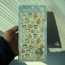 1pc Anime Cartoon Sticker, Cute Animal Kitten Sticker, Reusable Waterproof Sticker, DIY Craft Sticker, Suitable For DIY Phone Cases, DIY Sticker Notebooks, DIY Crafts, Laptops, Gift Packaging, Party Decoration, Perfect Holiday Gift, Gifts For Fans And Friends(Random Style) - Multicolor - View 6