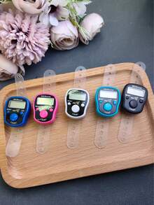 二合一斋月念珠+电子计数戒指，斋月和开斋节礼物，每日祈祷计数器，便携式 - 彩色 - 查看 2