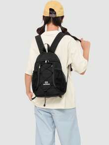 可折叠速干尼龙背包，多功能时尚日常包，多口袋轻便旅行包，大容量简约书包，方便实用，适合学生、护士、教师、商务人士、旅行、通勤、购物、办公、约会、徒步、培训、工作等各种场合。也是理想的生日或节日礼物。 - 彩色 - 查看 11