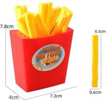 Teenage Surprise Prank Potato Chip Toy, Fun Party Board Game, Jumping Potato Chip Desk Game, Interactive Party Festival Stress Relief Toy, Office Desk Stress Relief Collectible - Multicolor - View 4