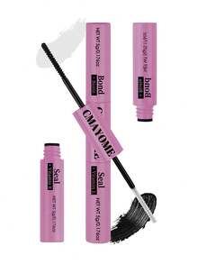 [Độ bền cực cao 72 giờ] Bộ 1/2/3 chai keo dán mi và dung dịch định hình mi 2 trong 1 không gây dị ứng | Độ bền cực cao 72 giờ, không chứa latex, chống thấm nước | Dùng cho mi giả tự làm, dụng cụ trang điểm mi giả | Keo dán mi giả màu đen pha trộn - Màu tím - Xem 6