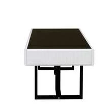 Modern, Minimalist Coffee Table And TV Furniture Combination, Storage Furniture Set In Black And White Stripes, Luxurious Living Room Furniture