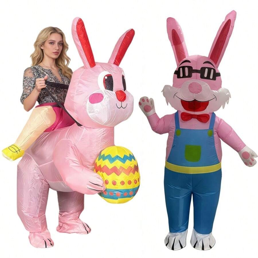 Inflatable Doll Party Toy - Multicolor - View 1