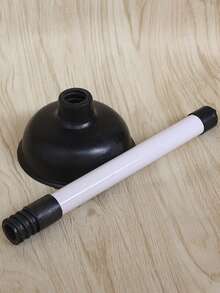 1个强力水槽疏通器 | 厨房马桶疏通器 | 强力马桶疏通器，轻松疏通所有堵塞物 | 浴室淋浴排水管清洁剂 - 白色 - 查看 7
