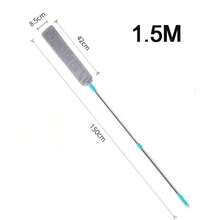 Dammborste för fogar, utdragbar hushållsfjäderdammvippa, fogar, soffrengöringsverktyg