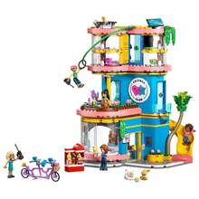 LEGO Friends Heartlake City Friends Club House Building Toy For Girls & Boys - Pretend Play Set For Kids, Ages 8+ - W/5 Minidolls, 3 Toy Animals, & Accessories - Gift Idea For Birthdays - 42689