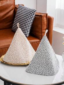 1pc Warm Fleece Tea Pot Cozy, Dessert Tray Cover