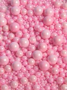 Round White Pearl Sugar Sprinkles, Suitable For Decorating Ice Cream, Cupcakes, Baking, Cookies, Cakes For Weddings, Birthday Parties, Christmas Parties. For Decoration Only, Not Edible - Multicolor - View 4