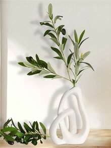 1/2/6pcs 45cm/17.71in Artificial Olive Branches And Greenery, Simulated Olive Leaves, Simulated Silk Plants, Artificial Foliage, Suitable For Wedding Bouquets, Arches, Wreaths, Table Floral Arrangements, Centerpieces, Vase Fillers, Home Party Decorations, Gifts, Green Plant Branches Suitable For Spring And Autumn Flower Arrangements And Handicraft Creations, Bathroom, Bedroom - Olive Branch - View 11