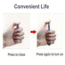 10pcs Easy-Install Magnetic Push Latches - Touch Release Cabinet & Drawer Catch, Polished Metal Finish For Kitchens, Furniture & Wardrobes - Multicolor - View 5