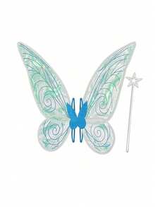 Aripi de zână pentru adulți, aripi de fluture pentru fete, aripi de înger, costume de zână pentru femei, cadouri de Halloween pentru petrecere (6 culori)