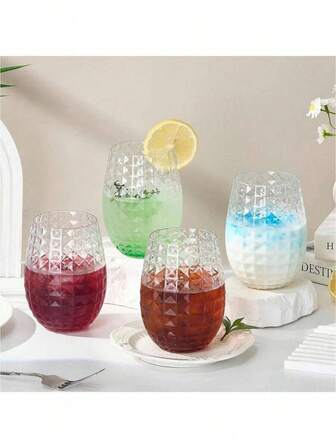 1/12个透明红酒杯，每个容量360毫升/12盎司，适用于水、果汁、鸡尾酒、葡萄酒和甜饮，可重复使用，是生日、婚礼、节日、万圣节、圣诞节和新年派对的理想之选