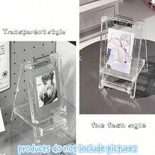 1套/1件透明公告板，Gumei亚克力精美闪卡架，高档小卡片收纳架，精致礼品，营造惊喜感，节日礼物，送给亲朋好友的惊喜，可爱又实惠，复活节礼物（随机款式） - 彩色 - 查看 10