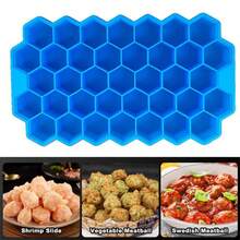 37 Grid Silicone Meatball Maker Rice Ball Maker Shaker Meatball Mold Fish Balls Beef Balls Mold Ice Cream Molds Meat Tools Kitchen Accessories - Multicolor - View 4