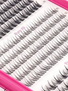 470pcs False Eyelashes Set, Includes Glue, Sealer, Tweezers, Lash Brush, Beginner-Friendly Kit, Creates Soft & Natural Lash Effect, Long-Lasting Thick & Fluffy, Portable Travel Size, False Lashes + Lash Curler + Lash Brush, Easy To Use, 6 Mixed Styles To Suit Different Eye Makeup Needs, Suitable For Daily/Dramatic/Party/Wedding/Fox Eye/Cat Eye Looks. - 彩色 - 查看 9
